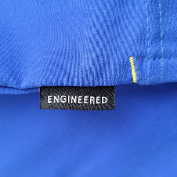 Men's Nike Royal Los Angeles Rams Sideline Coach Chevron Short Sleeve Jacket - Picture 10 of 12